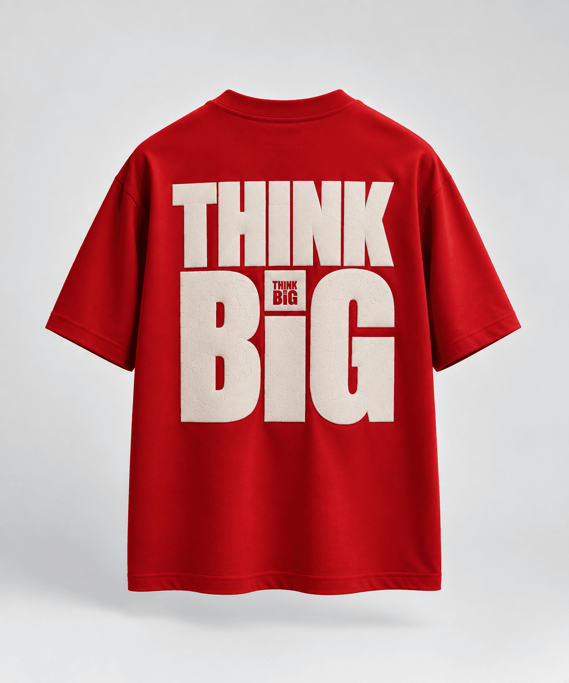 Think Big Puff Print Tee